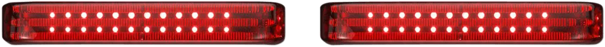 Custom Dynamics PB-SBSEQ-BCM4CR Probeam Sequential LED Saddlebag Light - Chrome With Red Lens