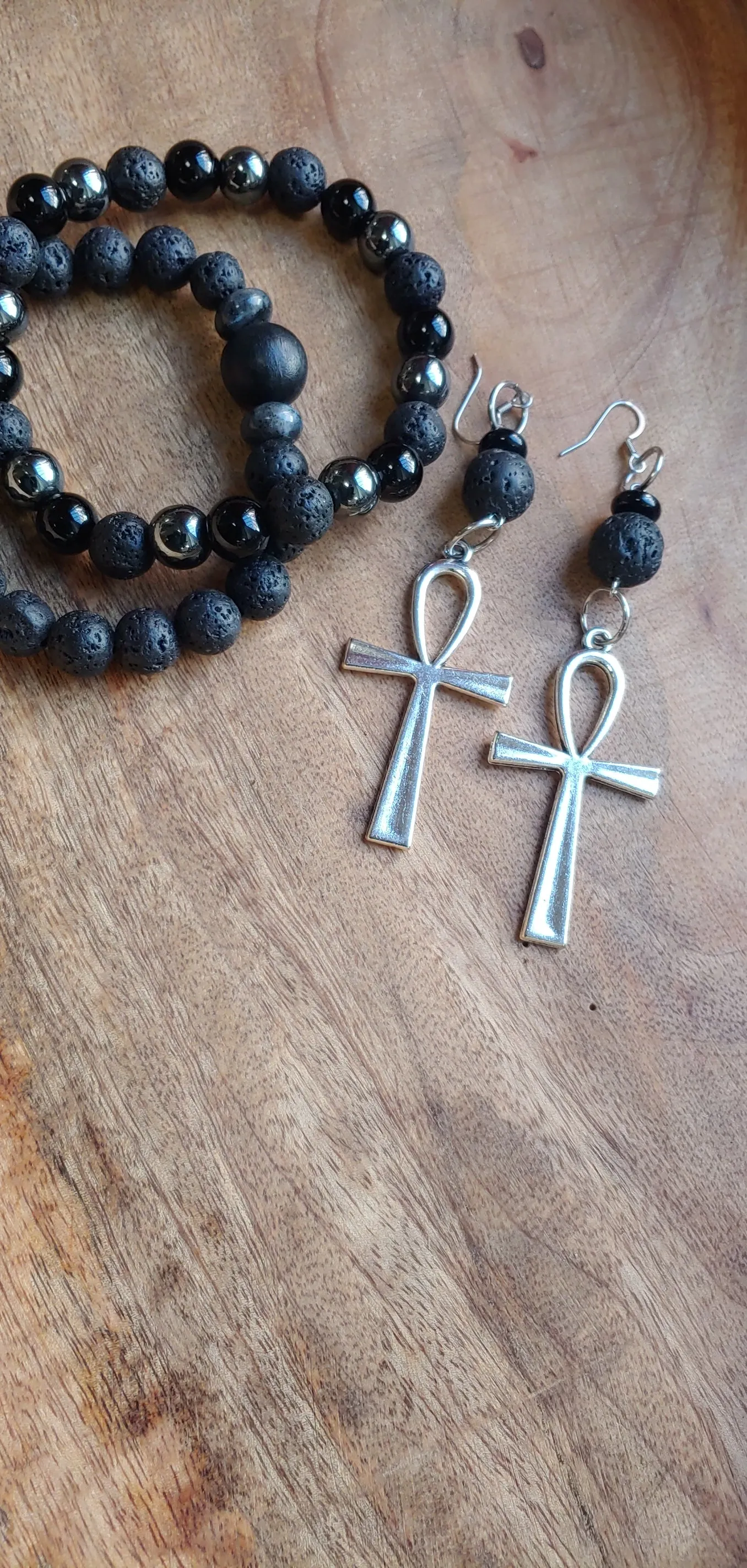 Dd Silver Ankh Lava