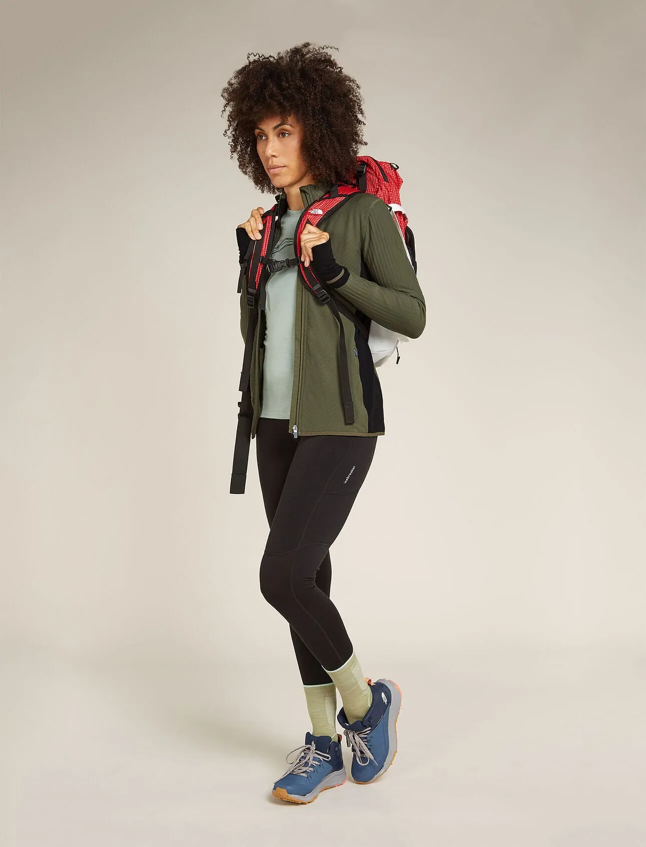 Descender Long Sleeve Zip Jacket (Women's) - IBB03900 - Past Season