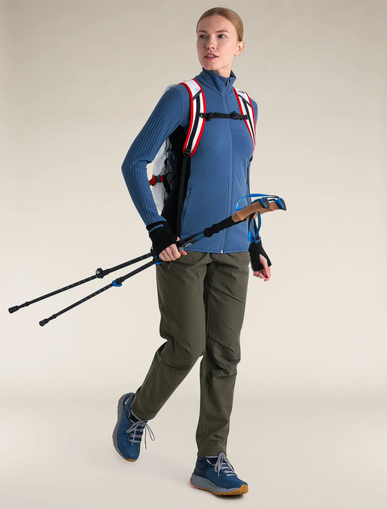 Descender Long Sleeve Zip Jacket (Women's) - IBB03900 - Past Season