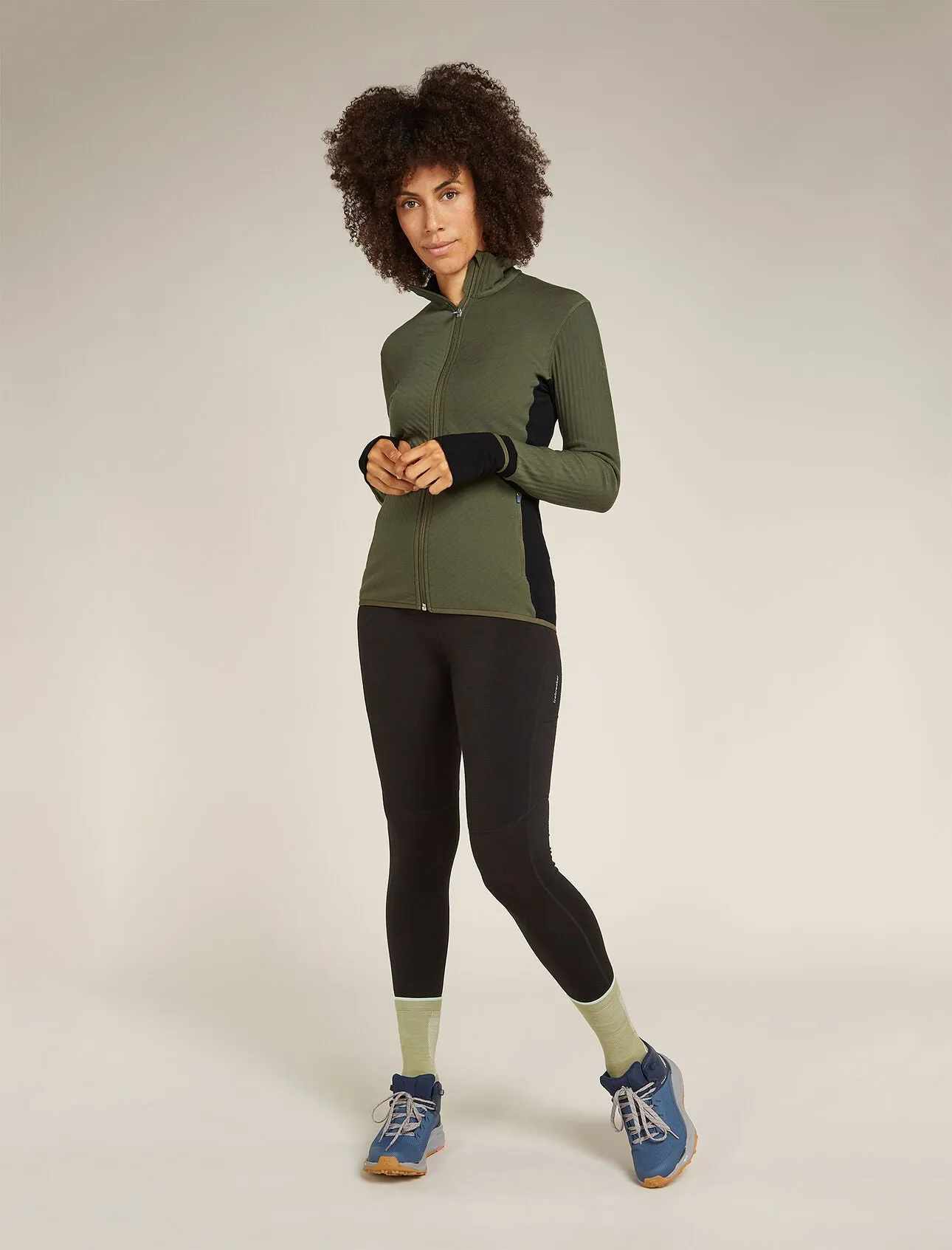Descender Long Sleeve Zip Jacket (Women's) - IBB03900 - Past Season