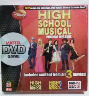 Disney High School Musical Wildcat Megamix DVD Board Game