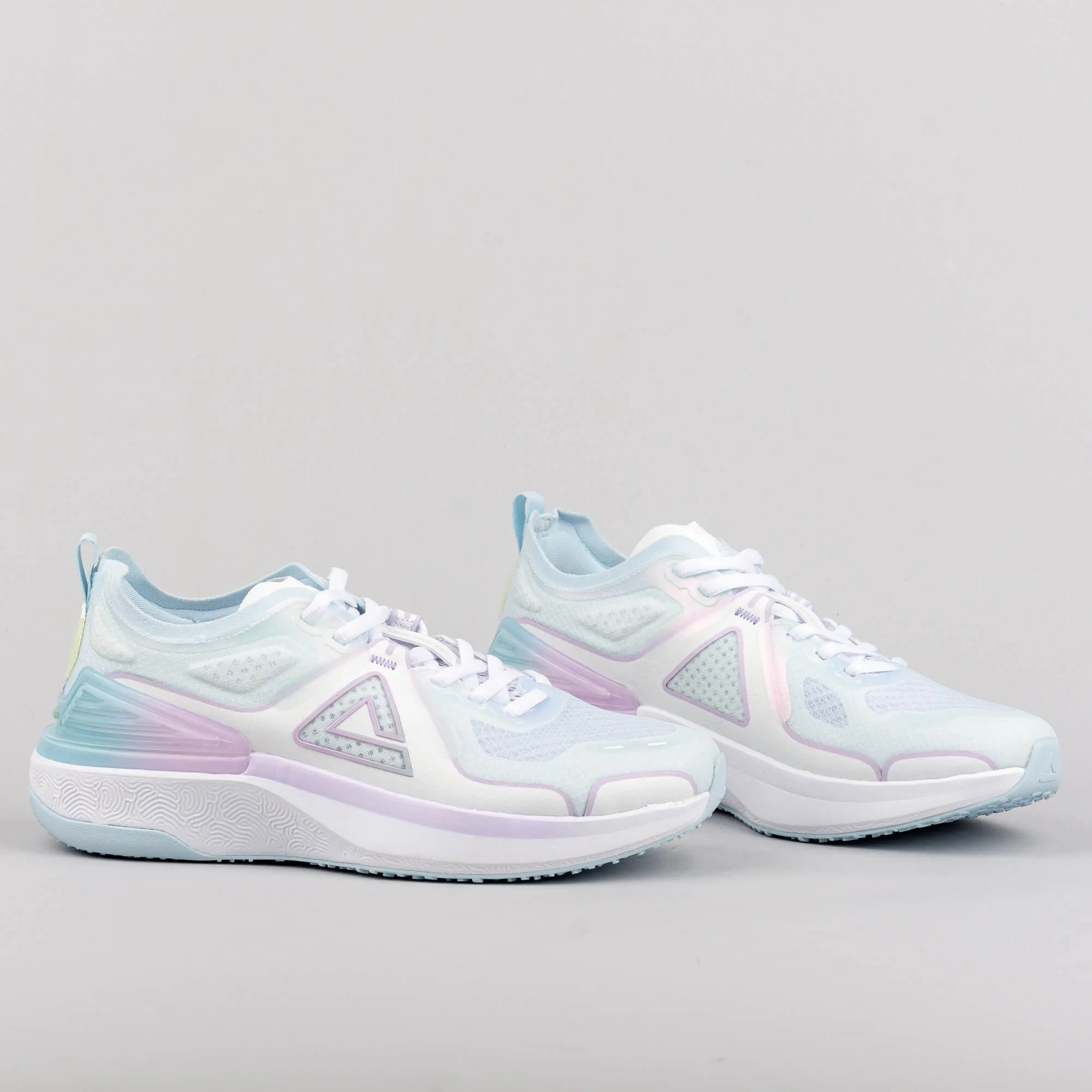 Dámske bežecké tenisky Peak Running Shoes Taichi 4.0 Pro Hy-Lan/Light Purple