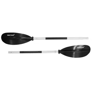 Driftsun 2-piece 90 Inch, 230CM, Kayak Paddle Angle Adjustable with Drip Catchers Aluminum Shaft