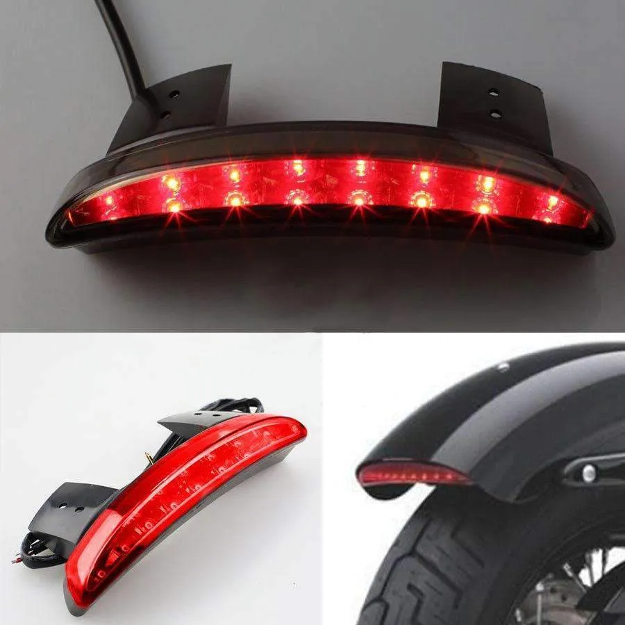 Eagle Lights 5-3/4" (5.75") Round Harley LED Headlight and Red LED Taillight Conversion / Upgrade Kit for Harley Sportster / Dyna