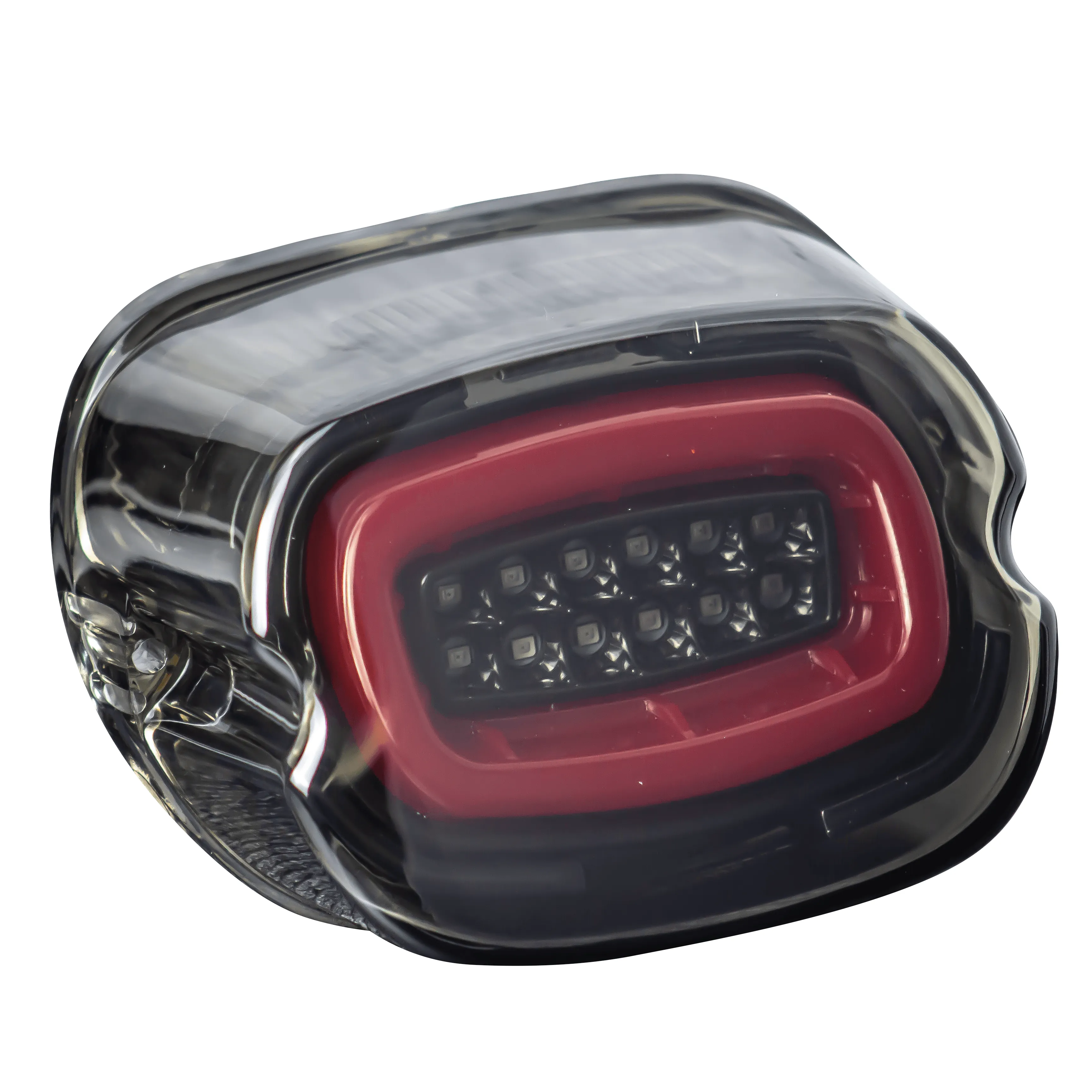 Eagle Lights HALOS Layback LED Tail Light with Turn Signals for Harley Davidson Motorcycles