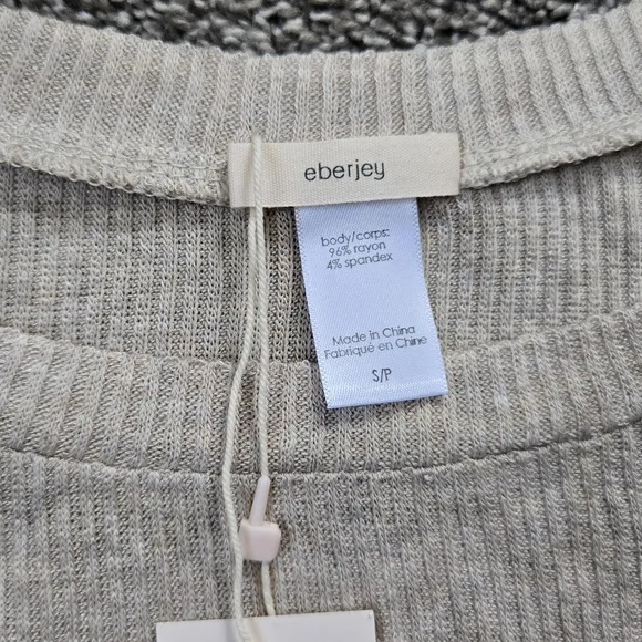 Eberjey Elon Ballet Top In Beige NEW size small