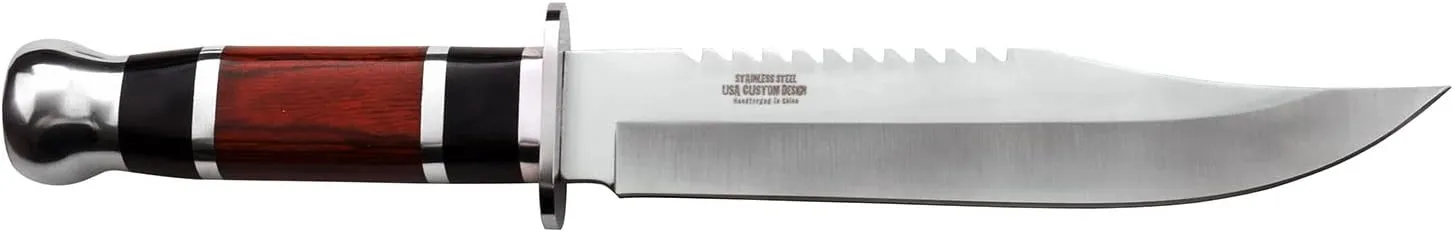 Elk Ridge Survivor 12" Fixed Blade Knife  (ERHK781L)