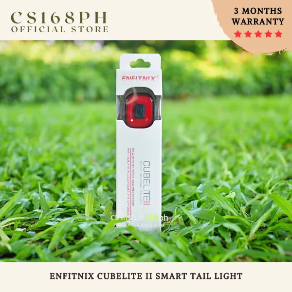 Enfitnix Cubelite II Smart Bicycle Tail Light (3 Months Warranty)