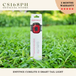 Enfitnix Cubelite II Smart Bicycle Tail Light (3 Months Warranty)