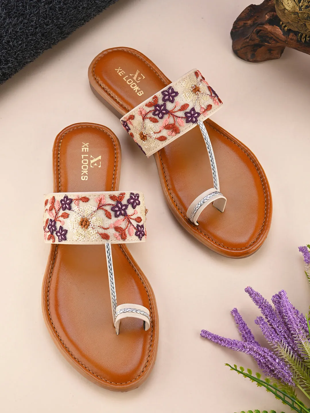 Ethnic Slip-On & Traditional Flat Slippers
