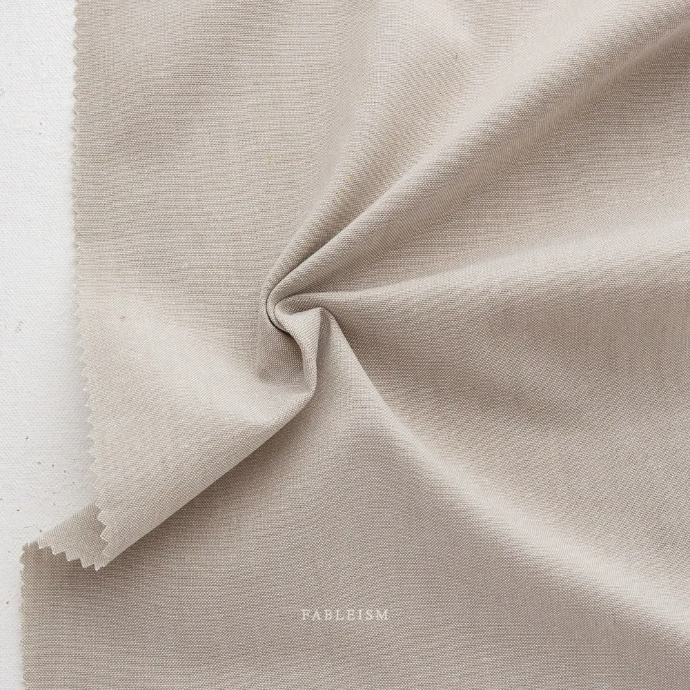 Everyday Chambray Solid in Pumice by Fableism Studio