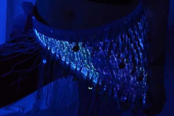 Fiber Optic Hip Scarf