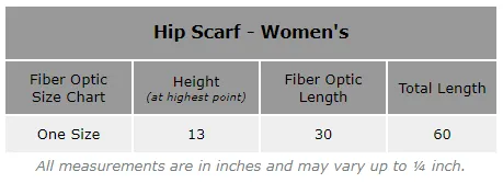 Fiber Optic Hip Scarf