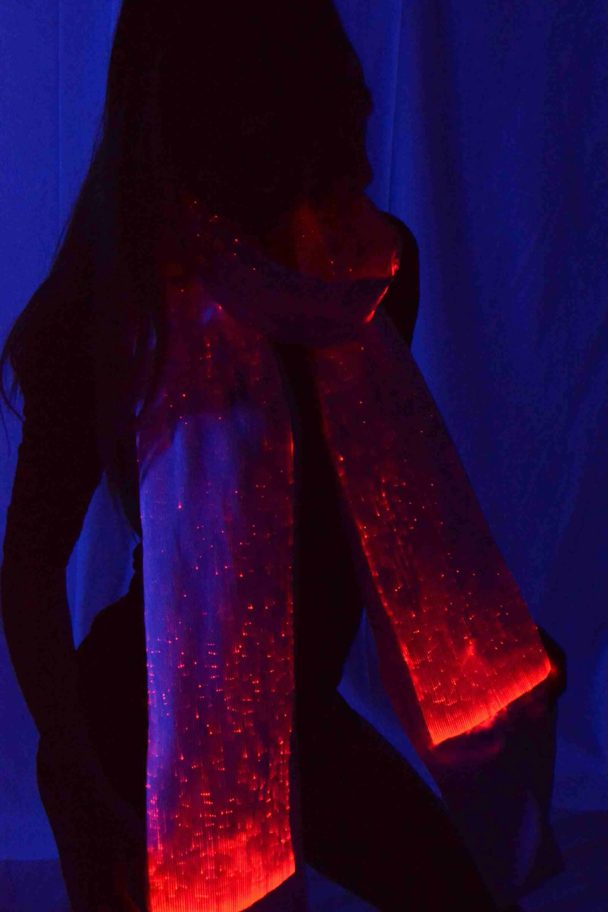 Fiber Optic Scarf