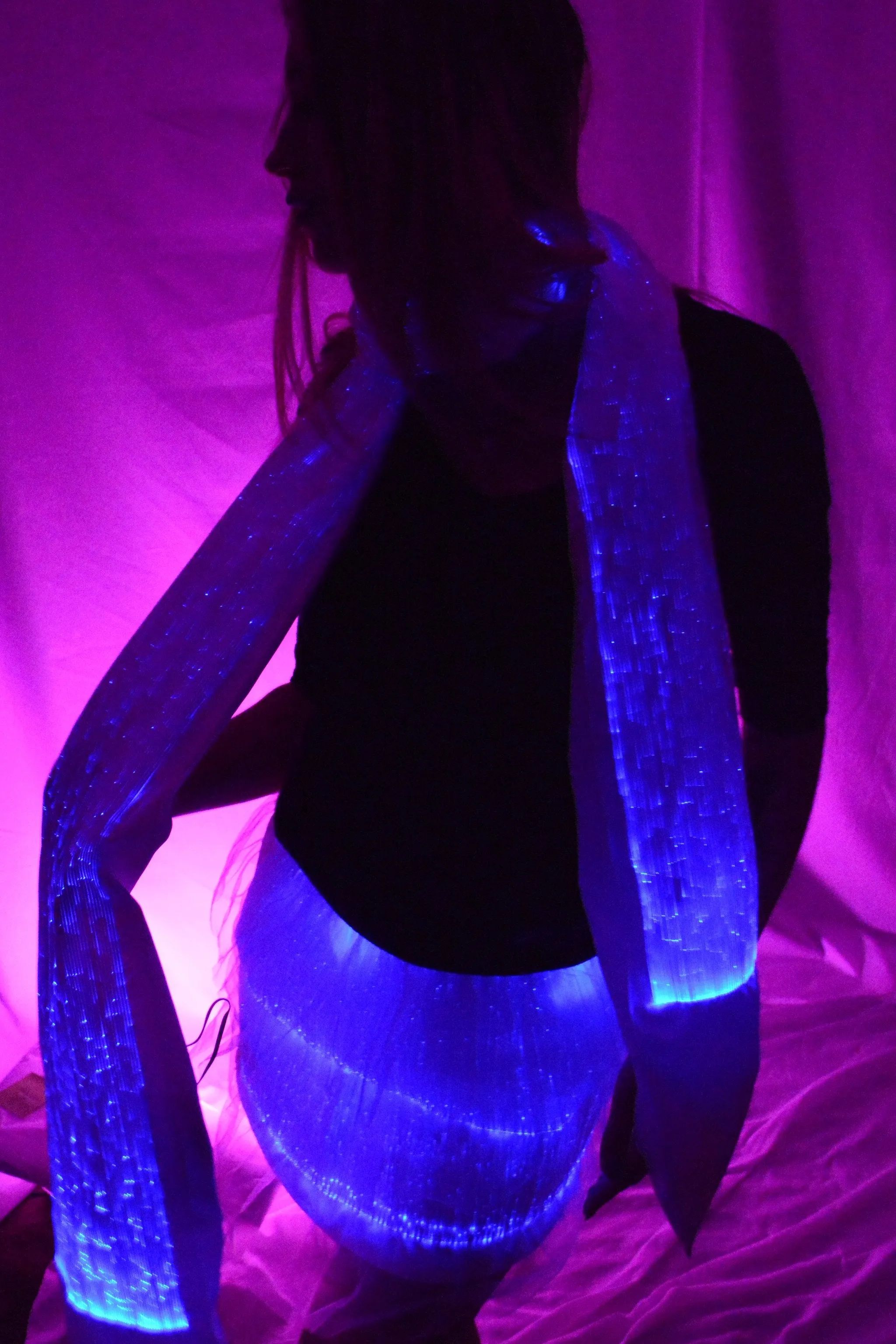 Fiber Optic Scarf
