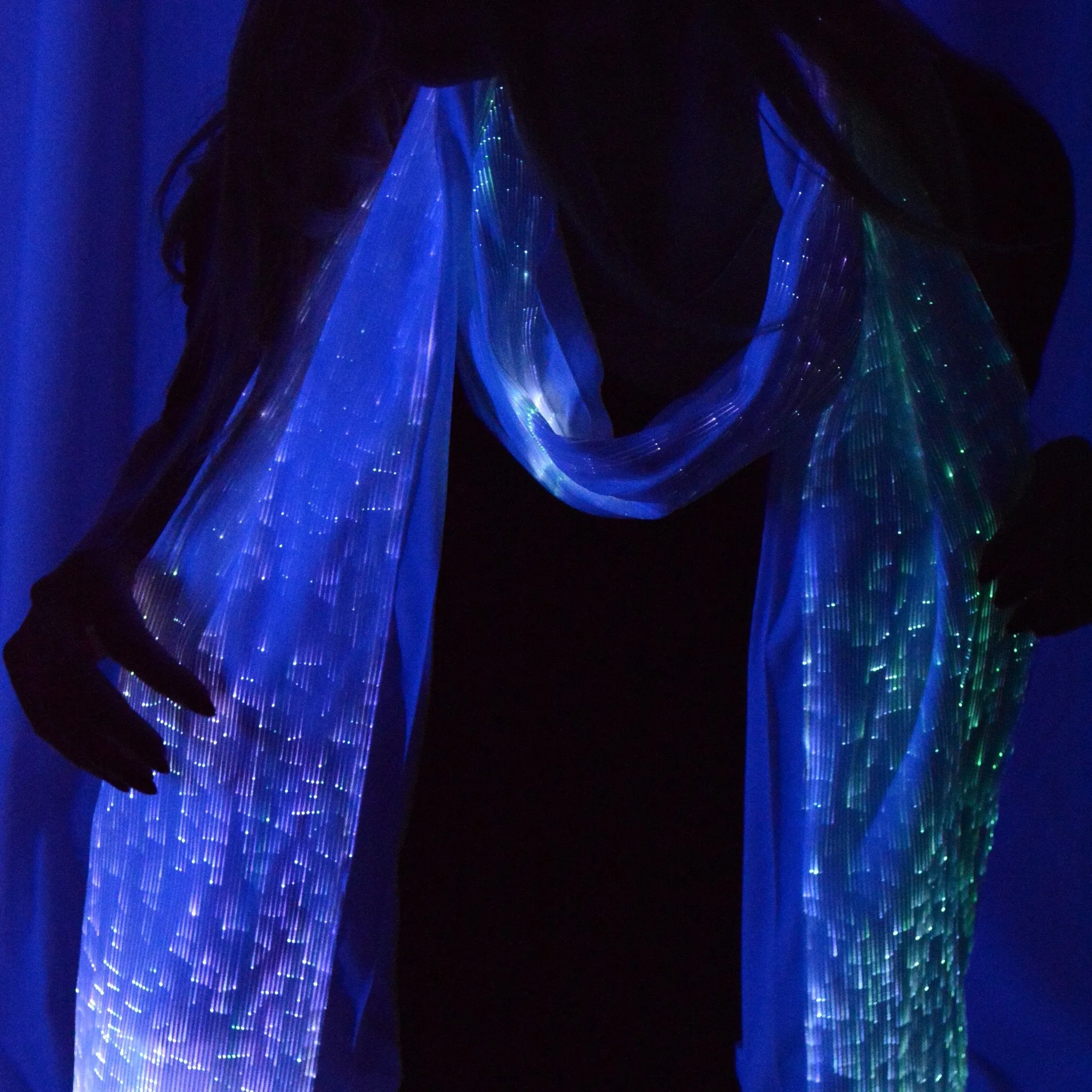 Fiber Optic Scarf