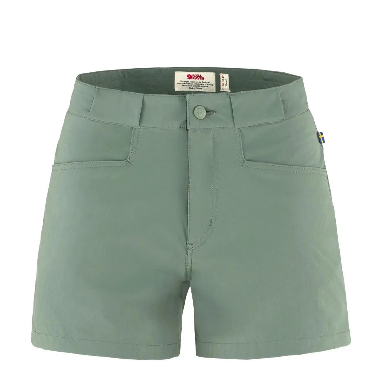 Fjallraven Womens High Coast Lite Shorts Patina Green