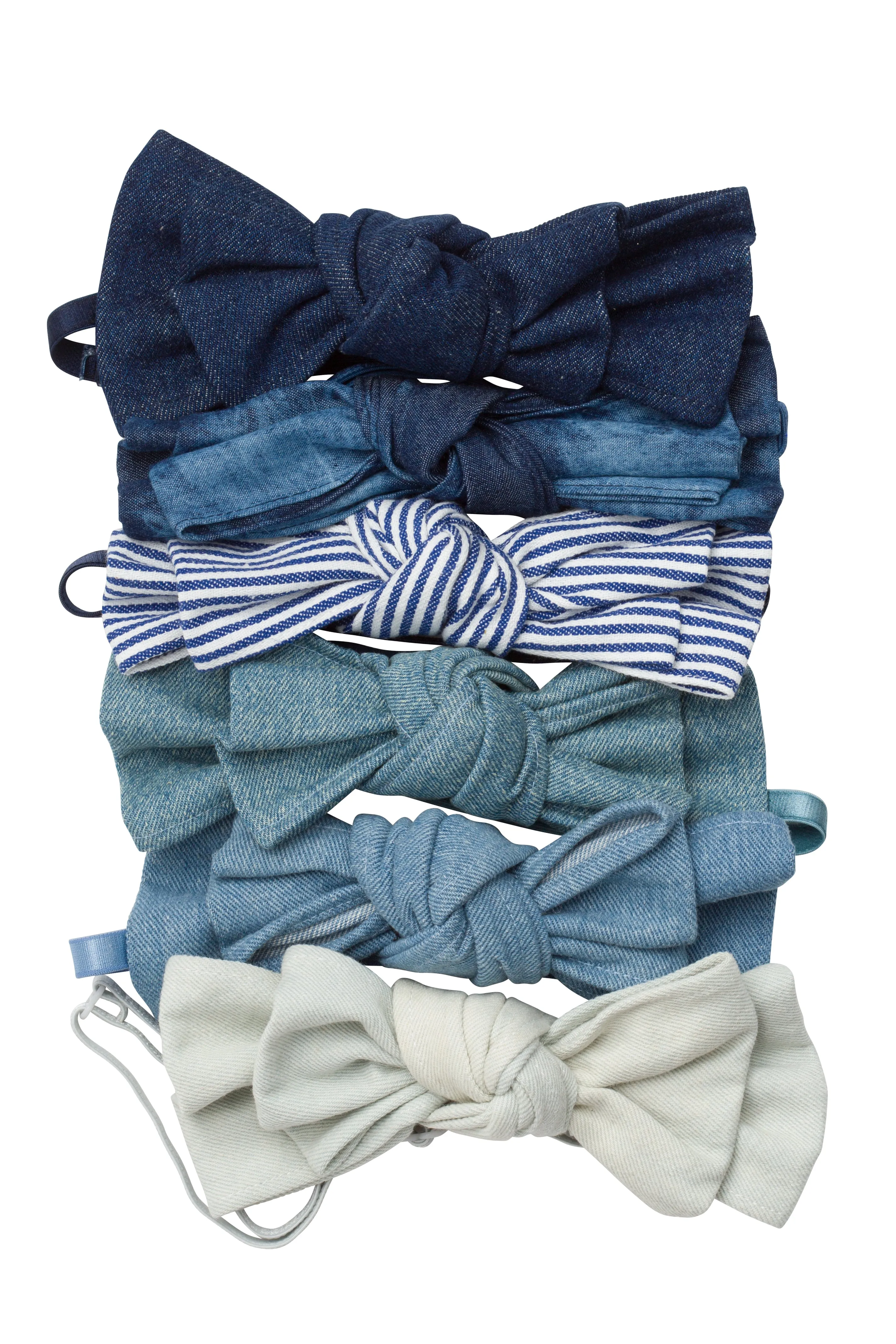 Floppy Denim Wrap - Invisible Tye Dye