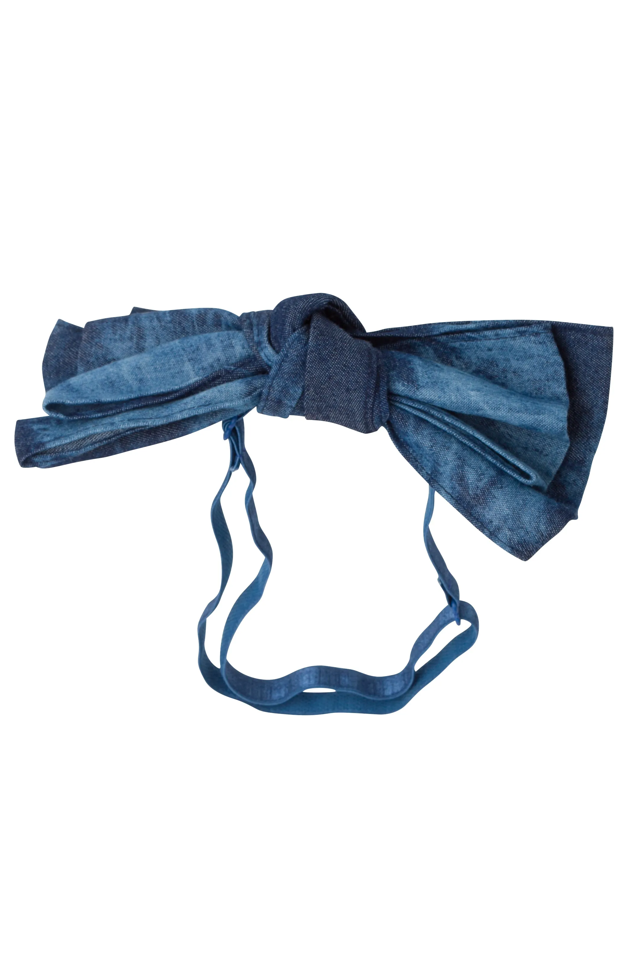 Floppy Denim Wrap - Invisible Tye Dye