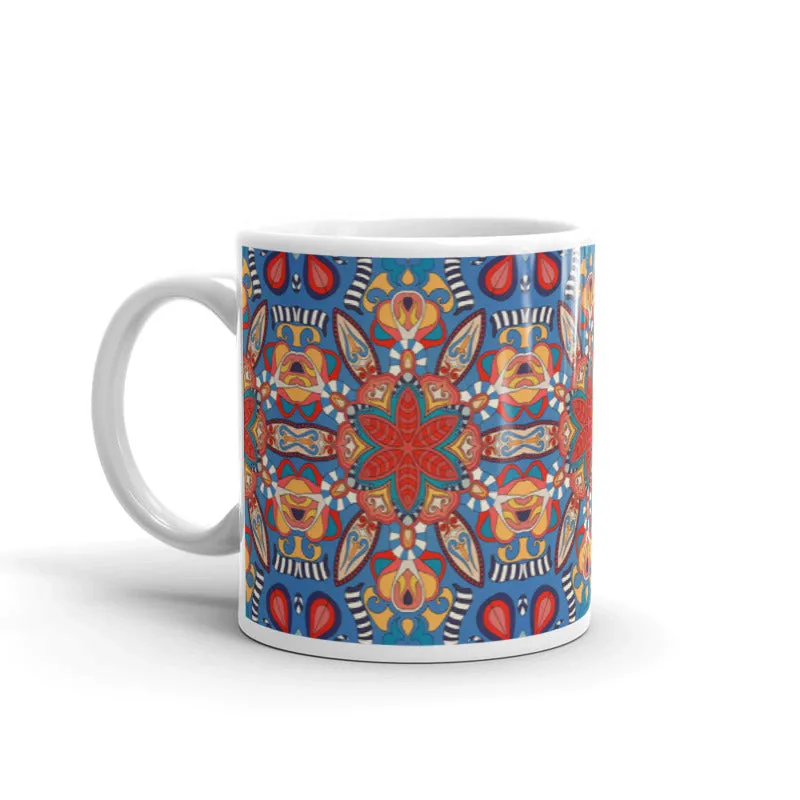 Floral Decorative Mandala | 11oz Mug