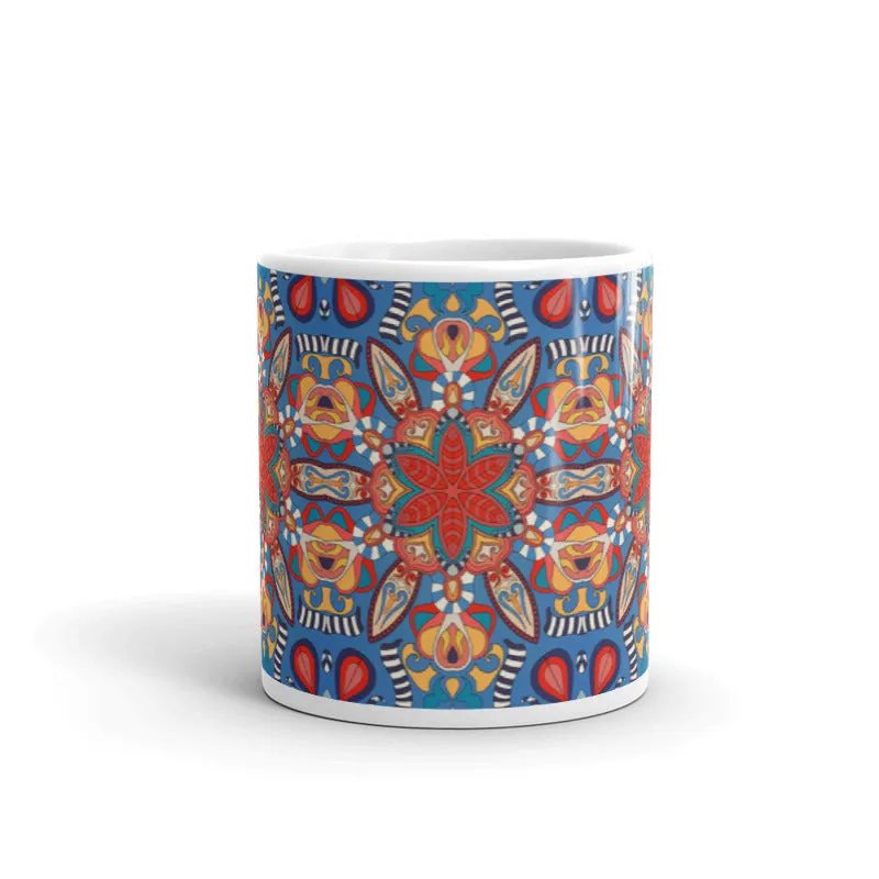 Floral Decorative Mandala | 11oz Mug