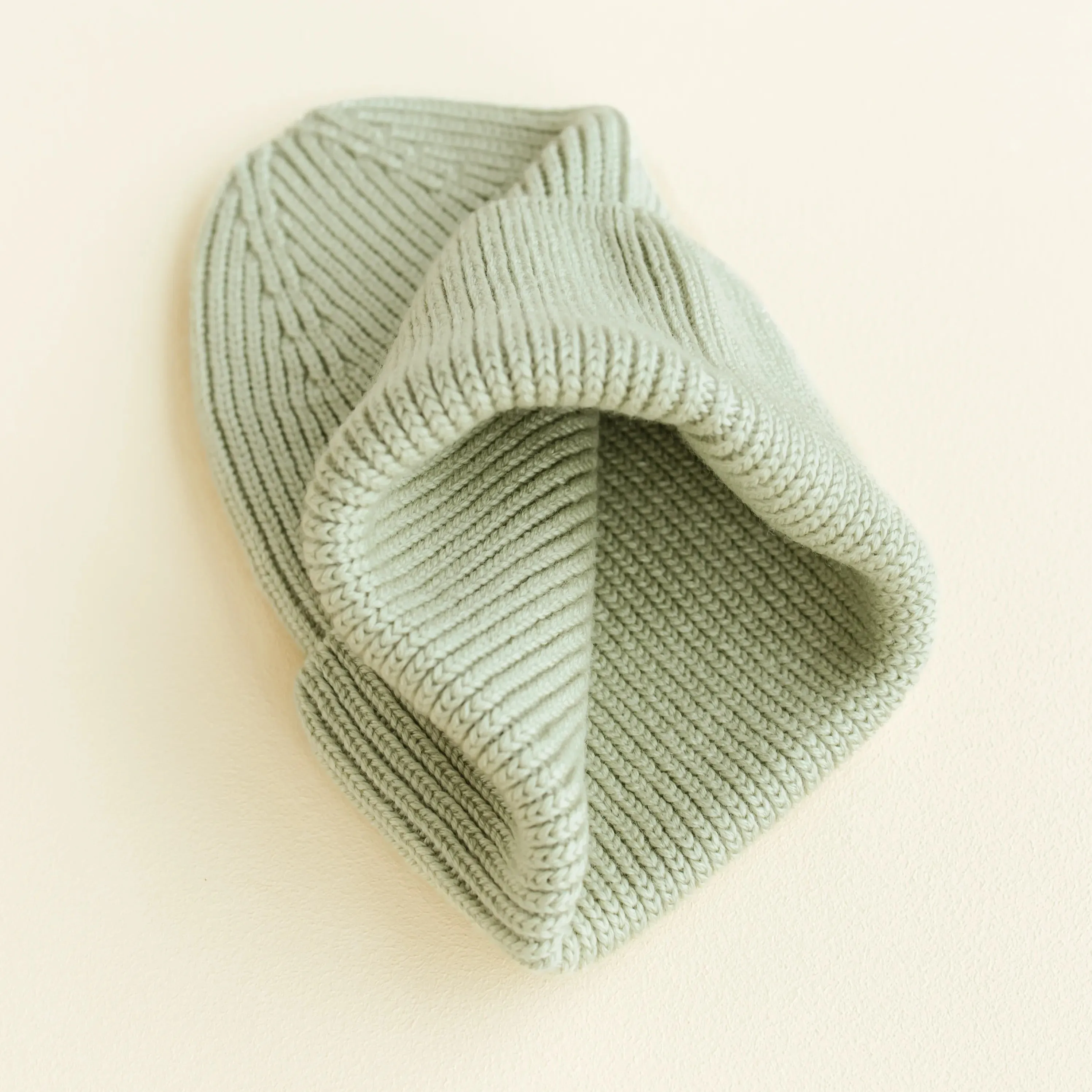Fonzie Merino Wool Beanie (Mint)