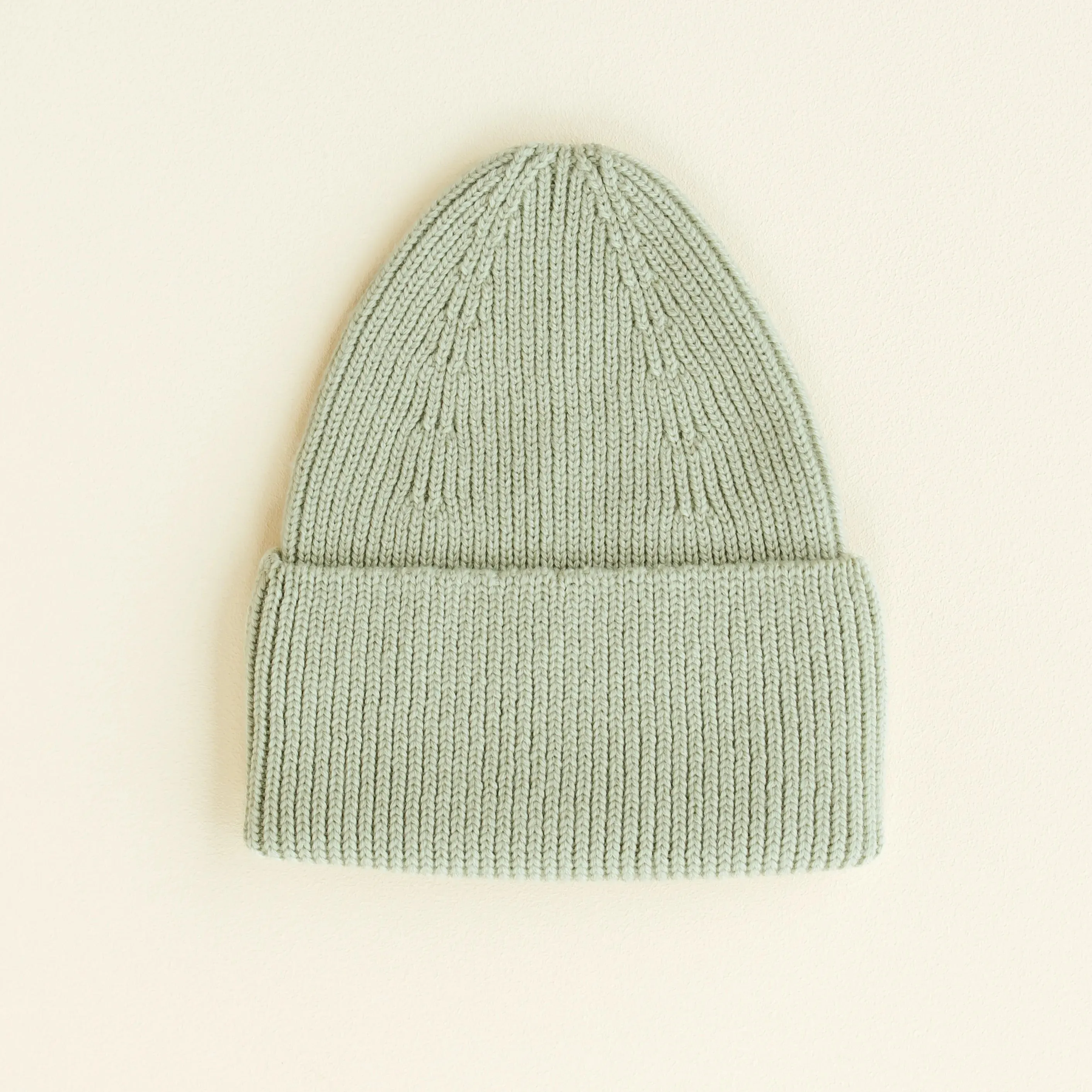 Fonzie Merino Wool Beanie (Mint)