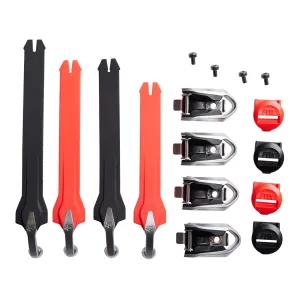 FOX MOTION BOOT STRAP KIT [FLO RED]