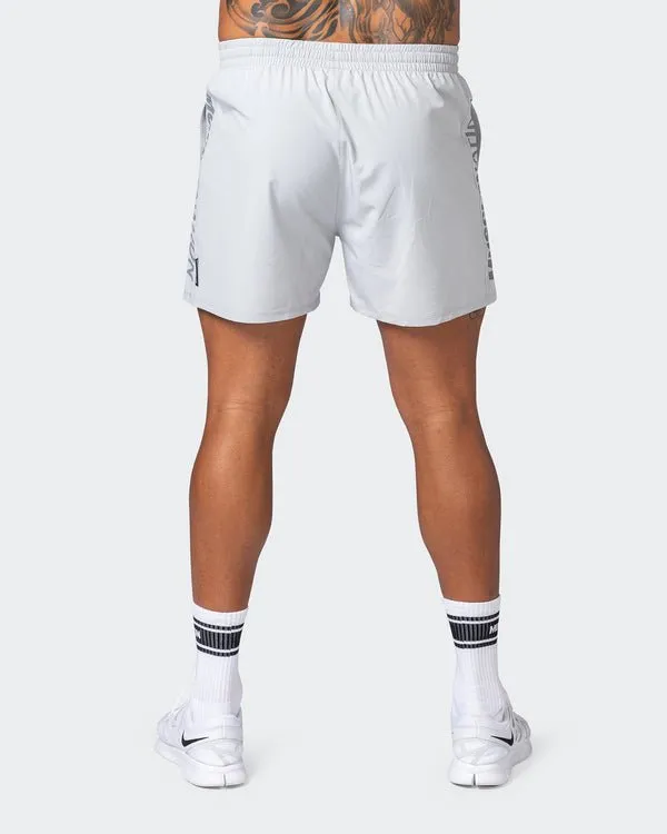 Function 4" Shorts - Quiet Grey