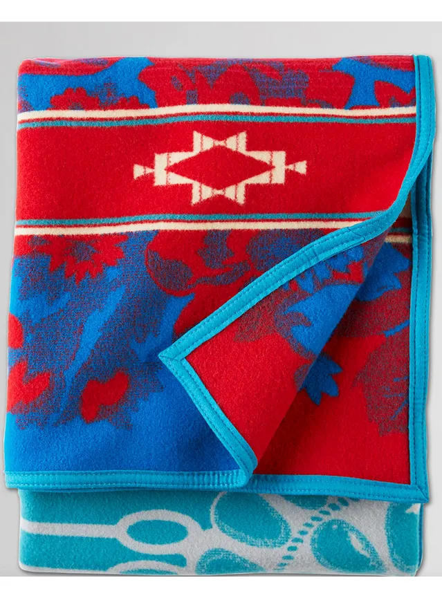 Gather Blanket in Bright Palette by Pendleton