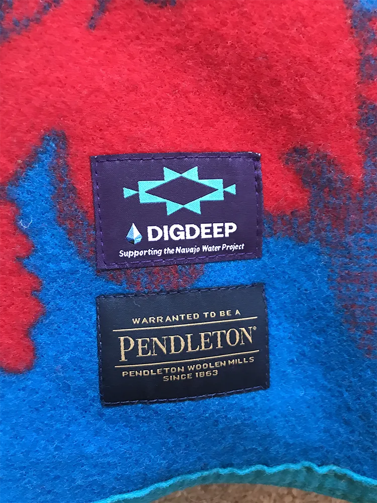 Gather Blanket in Bright Palette by Pendleton