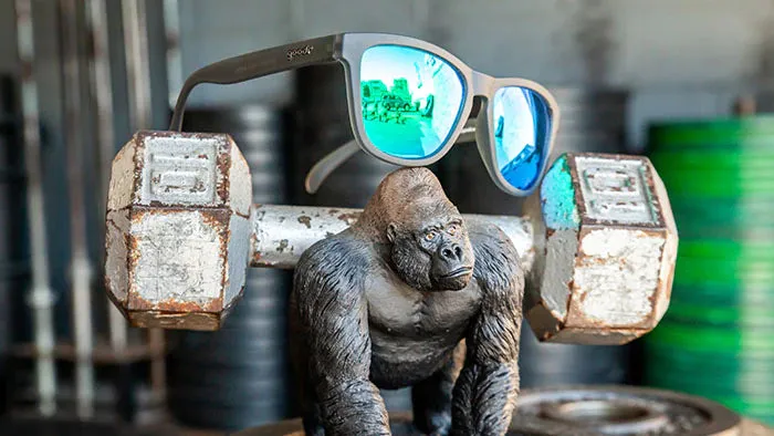 Goodr Sunglasses Silverback Squat Mobility