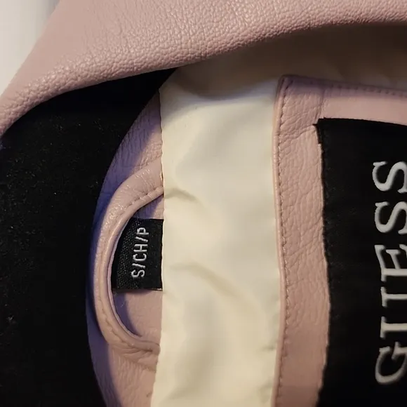GUESS Purple Moto Jacket