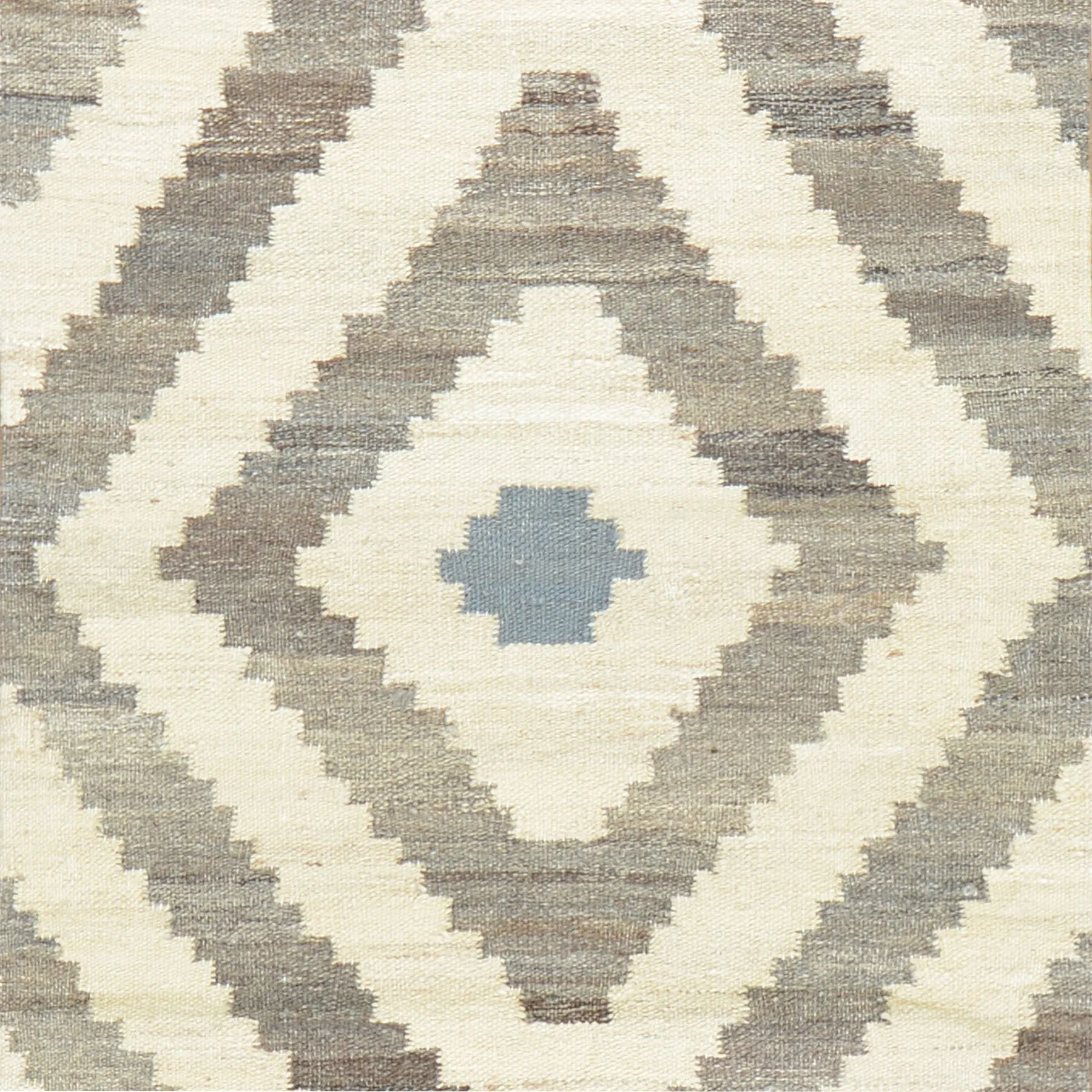 Hand-Woven Flat-weave Kilim Runner 100% Wool Rug (Size 2.5 X 10.0) Cwral-7368
