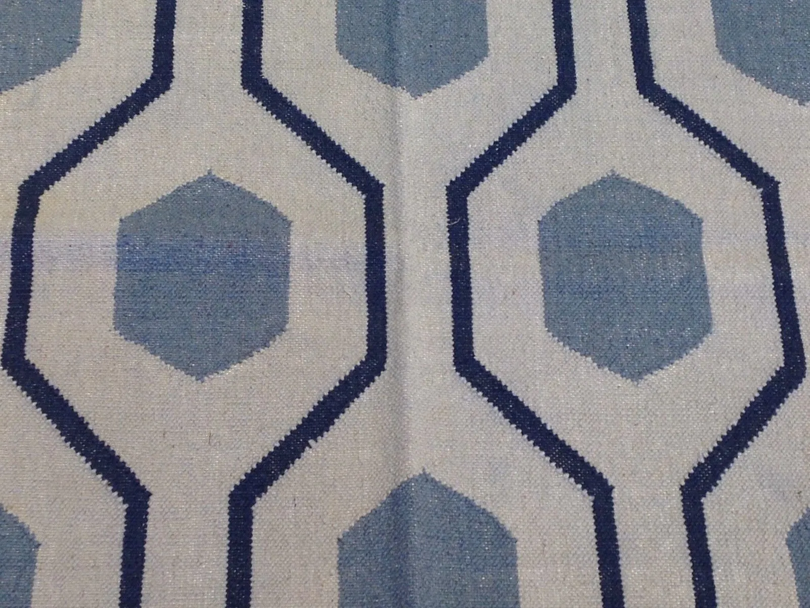 Hand-Woven Modern Dhurrie Reversible Kilim Handmade Wool Rug (Size 3.0 X 5.0) Brral-5184