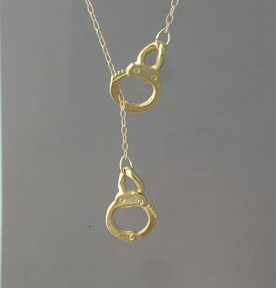 Handcuff Lariat Necklace