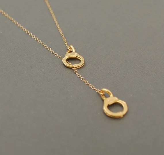 Handcuff Lariat Necklace