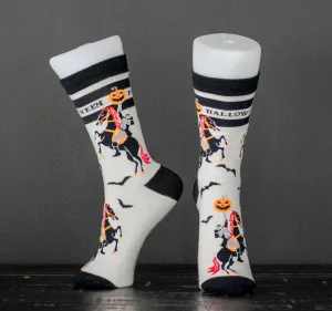 Headless Horseman Halloween Socks (One Size)