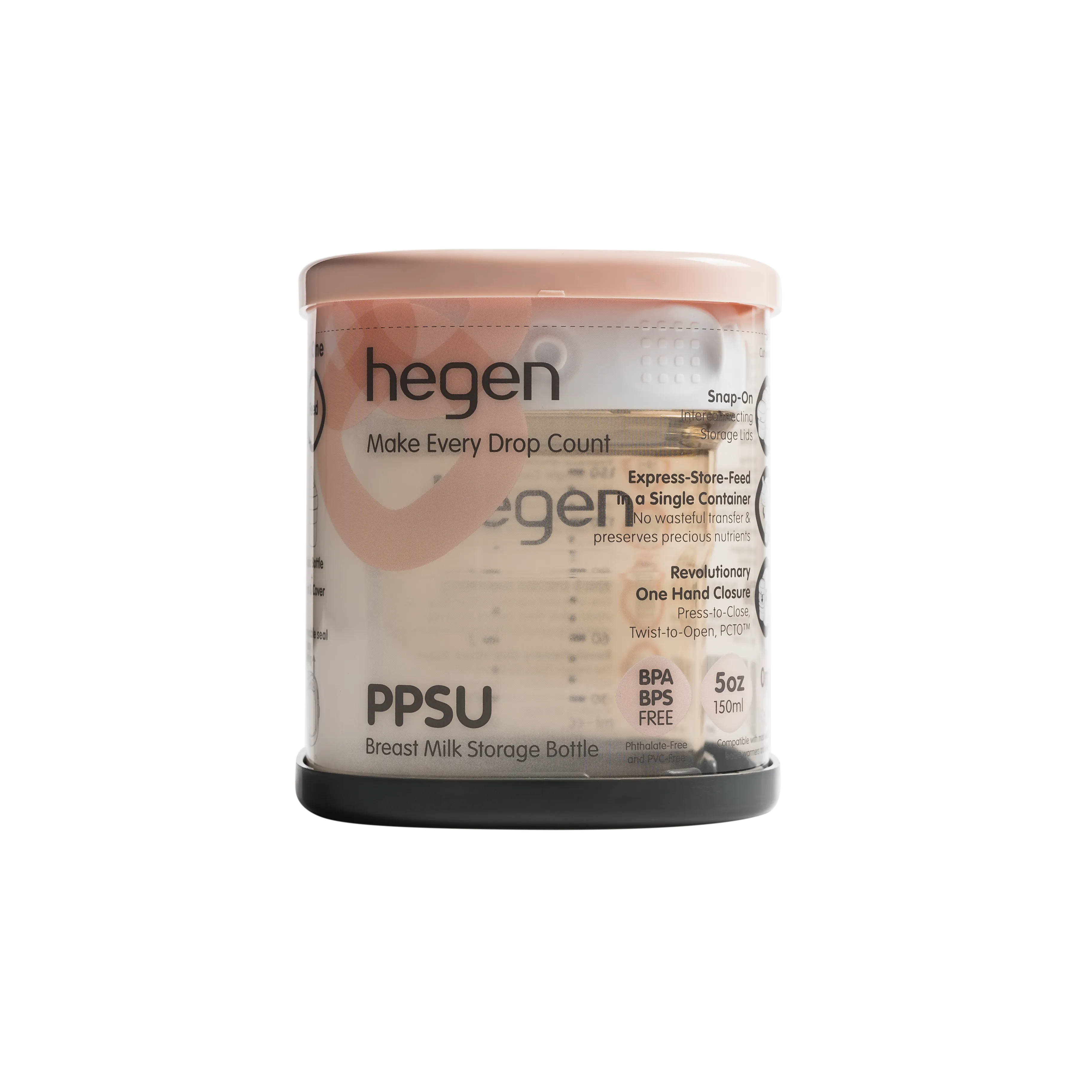 Hegen PCTO™ 150ml/5oz Breast Milk Storage PPSU