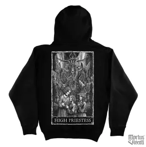 High Priestess Tarot Card Zip Up