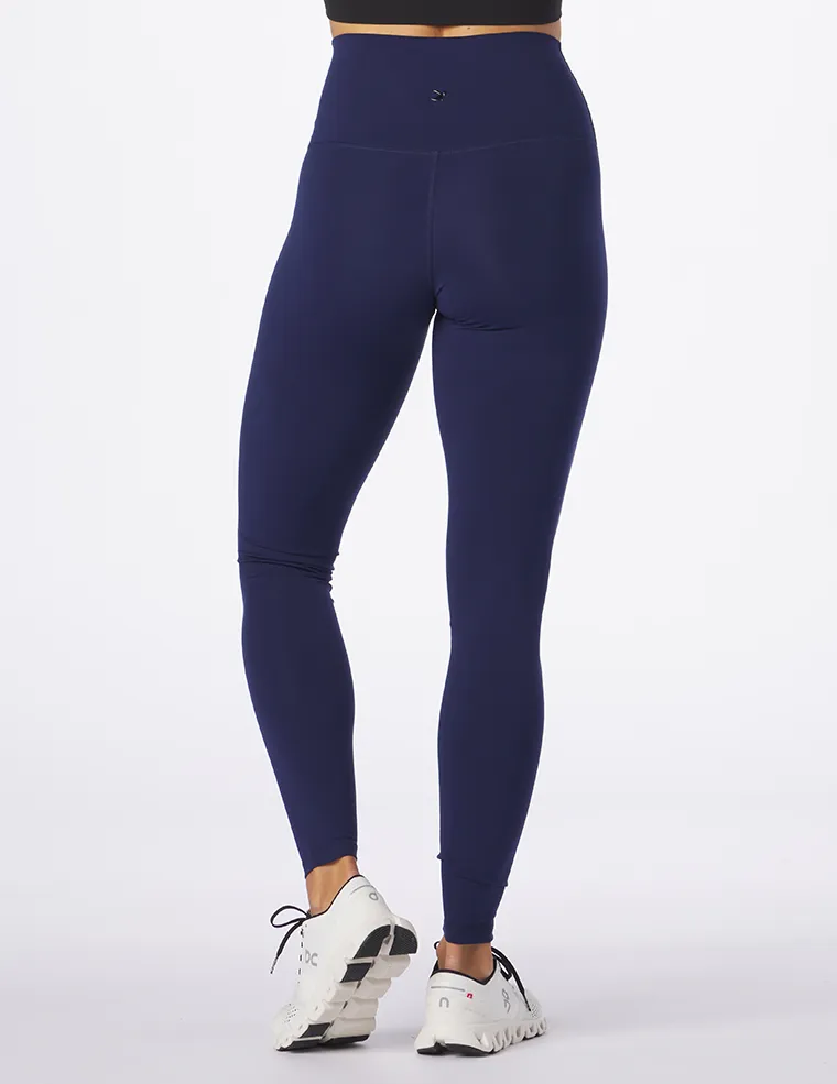 High Waist Pure Legging: Indigo