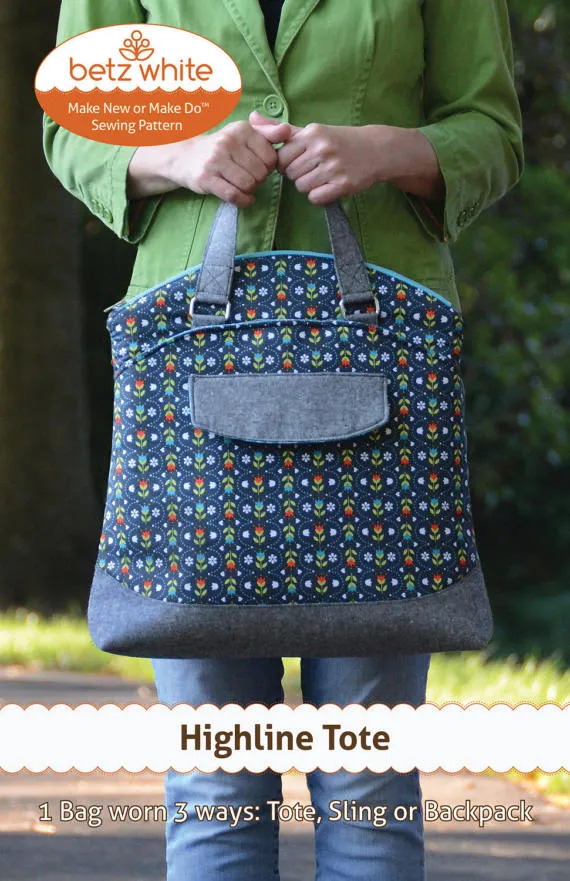 Highline Tote PDF Sewing Pattern