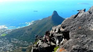 Hiking Table Mountain, Cape Town, South Africa