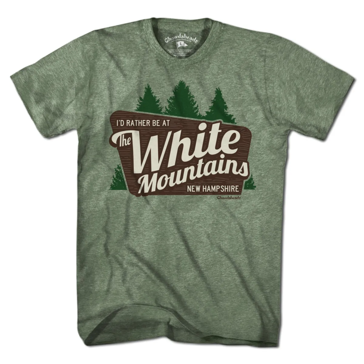 I'd Rather Be At The White Mountains NH T-Shirt