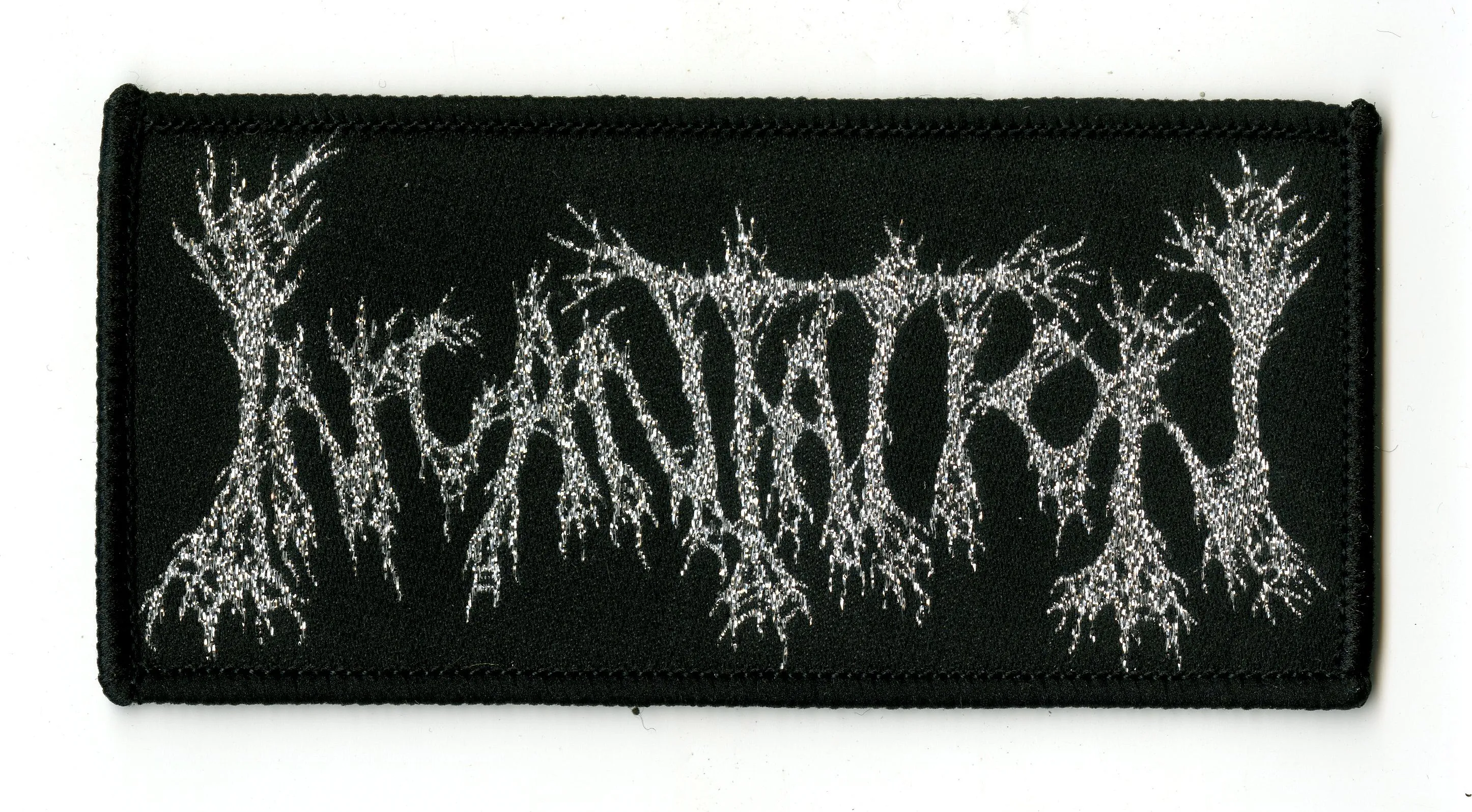 INCANTATION - Silver Logo [Woven Patch]