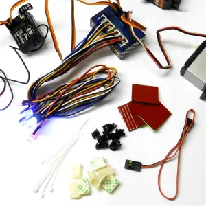 L-003 1/10 Scale Racing Car 12 LED Light Kit Throttle Brake Set