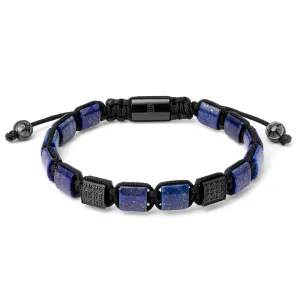 Lapis and Black Cubic Zirconia