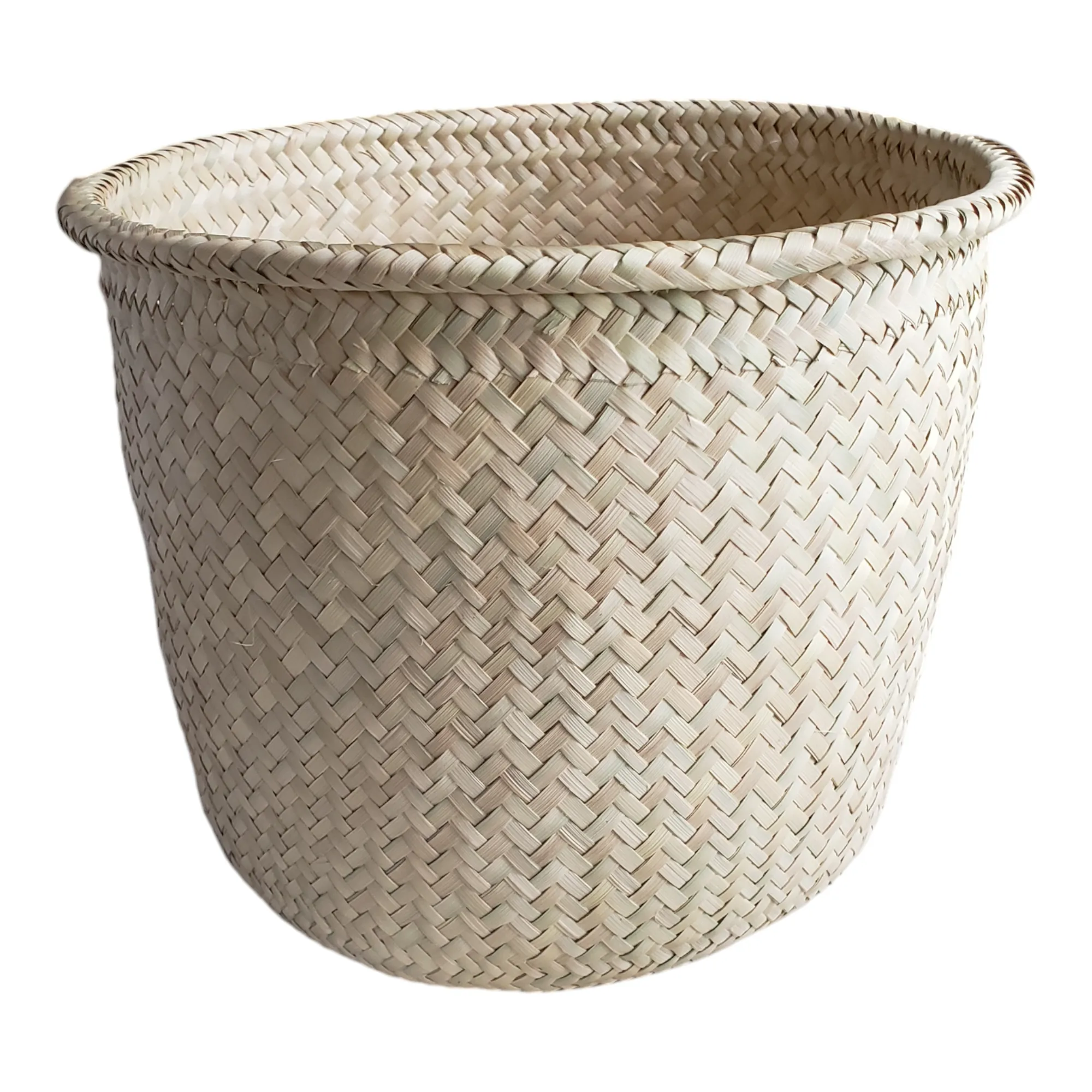 Large Round Oaxaca Palm Basket