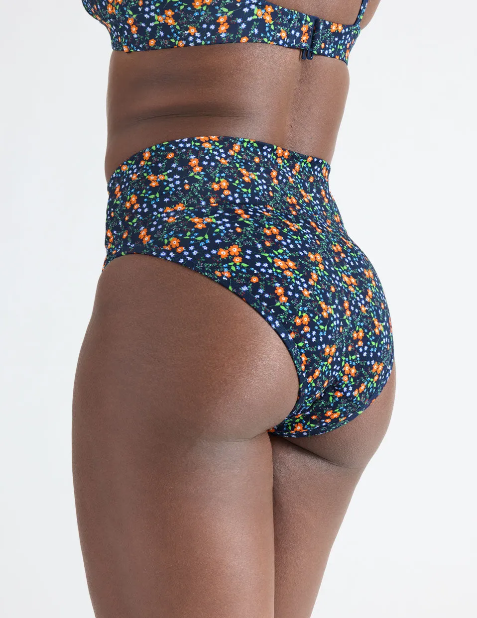 Leakproof Sculpt High Rise High Cut Swim Bottom